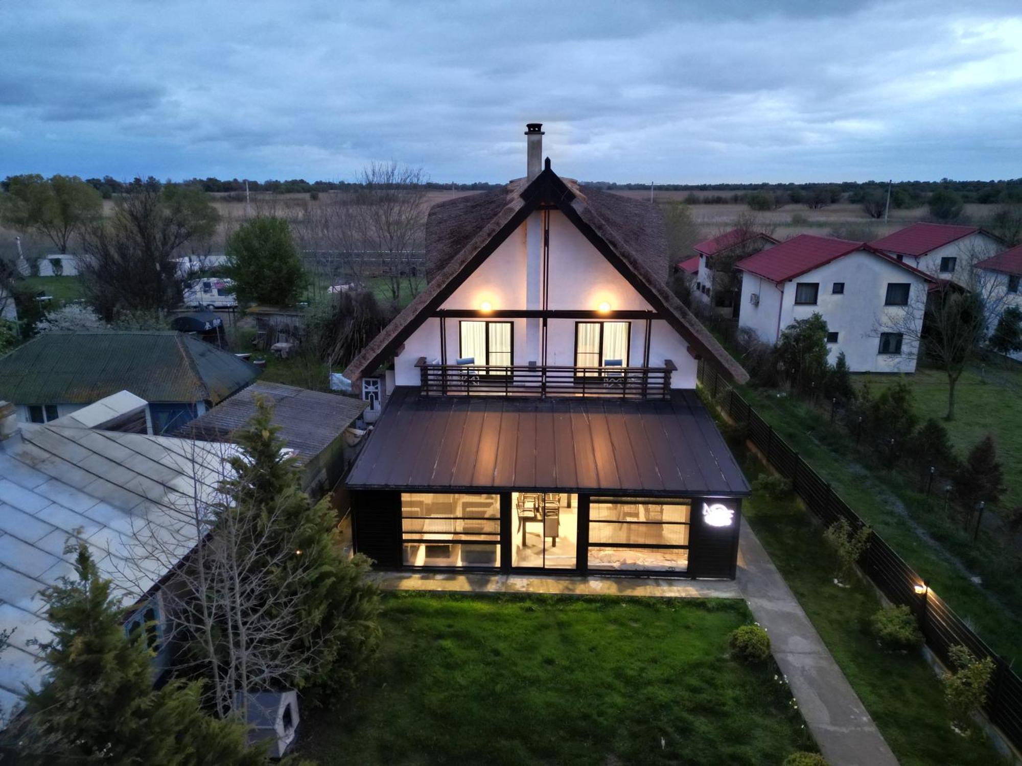 Pensiunea Pescarul Vanator Delta Dunarii Crisan  Exterior foto